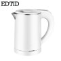 EDTID Portable Travel Electric Kettle MINI Teapot Cup Heater Stainless steel 0.6L Hot Water Quick Heating Pot Boiler 220V EU US