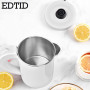 EDTID Portable Travel Electric Kettle MINI Teapot Cup Heater Stainless steel 0.6L Hot Water Quick Heating Pot Boiler 220V EU US