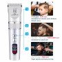 Electric Hair Clipper Cordless Barber Full Set For Man Trimmer Titanium Ceramic Blade Salon LCD Display Cutting Professional