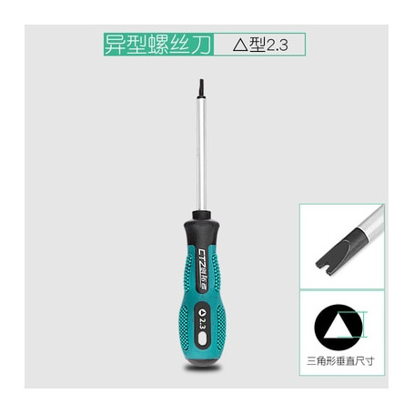 Triangle Screwdriver 1.8mm 2.0mm 2.3mm 3.0mmCR-V Magnetic Anti-Skid Screwdriver Home Appliances Funiture Repaire Tools Screw
