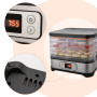 Automatic ABS Food Dehydrator 5 Trays Home Drying Dehydrating Machine Vegetable Fruits Dryer