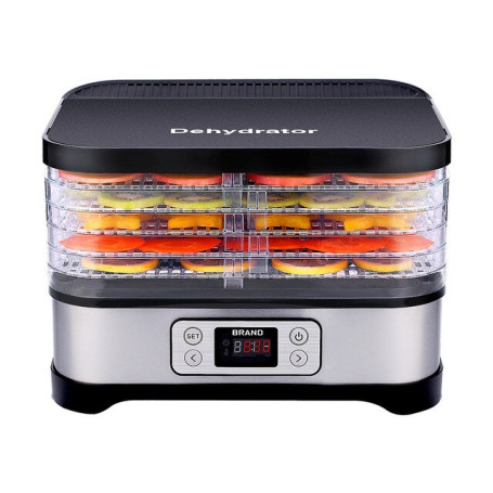 Automatic ABS Food Dehydrator 5 Trays Home Drying Dehydrating Machine Vegetable Fruits Dryer