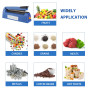 Electric Heat Sealing Machine Heat Sealer Hand Press Vacuum Food Plastic Bag Impulse Sealer Packaging Machine for Home Kitchen