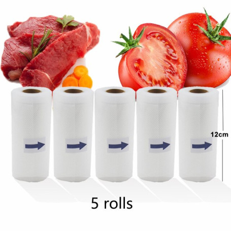 Food Vacuum Sealer Rolls Vacuum Bags Vacuum packing BPA FREE Household Kitchen Food Vacuum Bags Sealer Storage Bags 5Rolls/Lot