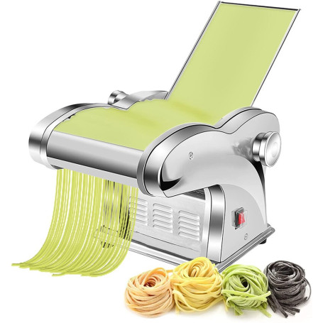 Electric Pasta Maker Home Noodle Making Machine Three kinds  noodles for 2.5mm Fresh Pasta 4mm 9mm Dumpling Wonton Wrapper 135W