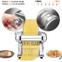 Electric Pasta Maker Home Noodle Making Machine Three kinds  noodles for 2.5mm Fresh Pasta 4mm 9mm Dumpling Wonton Wrapper 135W