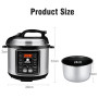Electric Pressure Cooker 6L Household Multi Cookers Automatic Rice Cooker cooking home appliances for kitchen