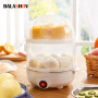 Electric Egg Cooker Multifunction Double Layers Cooking Egg Steamer Foy Egg Boiler Corn Milk Rapid Breakfast Appliances Kitchen