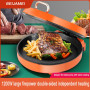 Electric Frying  Baking  Machine   Pancake Barbecue Pan Househould Barbecue Fried Steak Fish Omelette Frying   Maker Non-stick