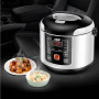 12V 24V Electric Rice Cooker Car Truck Multifunction Cooker 2L Reservation Timing Food Heating Cooking Steamer Soup Stew Pot