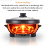 RHG-25C Electric Cooker Household Multifunctional Electric Cooker Detachable Non-stick Coating Rice Cooker Stewing Hot Pot EF