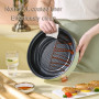 Multifunction Electric Barbecue Stove Steak Grill Non-stick Multicooker Skillet Eggs Soup Cooking Pot Hotpot Noodles Cooker EU