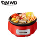 DMWD 4L Multifunctional Electric Cooker 220V Non-stick Skillet DIY Hotpot Frying Pan Breakfast Pancake Maker 1300W