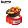 DMWD 4L Multifunctional Electric Cooker 220V Non-stick Skillet DIY Hotpot Frying Pan Breakfast Pancake Maker 1300W