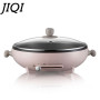 JIQI Household Electric Baking Pan Egg Roll Machine Multifunction Pancake Pizza Crepe Maker Omelette Frying Pan  Skillets