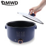 DMWD 5L Multifunctional Electric Cooker Hot pot Non-stick Multicooker 1.3KW Power Adjustable Dorm Stir-frying Pan Noodles boiler