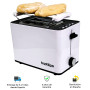 Bastilipo 850 Double Slice Toaster, Power 850W, Two Bread Slots, Adjustable control, variable Width, Defrost, Reheat, Cancel, Pi