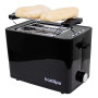 Bastilipo 850 Double Slice Toaster, Power 850W, Two Bread Slots, Adjustable control, variable Width, Defrost, Reheat, Cancel, Pi