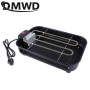 DMWD Multifunctional Electric Griddle Smokeless BBQ Grill Durable Baking Pan Grill Skewers Household Machine Barbecue Grill EU