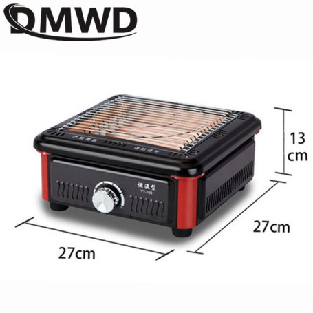 DMWD 220V Home Electric Heater Barbecue Type Warmer Fan BBQ Heating Quick-heat Roasting Stove Office Roast Foot Machince EU US