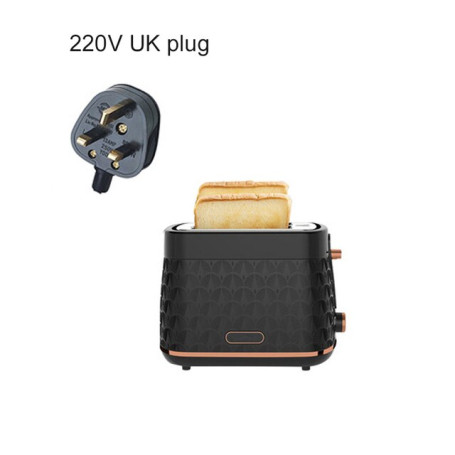 Household Mini Toaster Automatic Baking Bread Oven Sandwich Maker Heater Warmer Breakfast Machine 2 Slices Slots Toast Grill EU