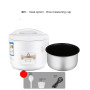 2L Electric Rice Cooker Electric Cake Soup Cooking Machine Household Kitchen Cooker Non-stick Food Steamer Multicooker