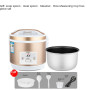 2L Electric Rice Cooker Electric Cake Soup Cooking Machine Household Kitchen Cooker Non-stick Food Steamer Multicooker