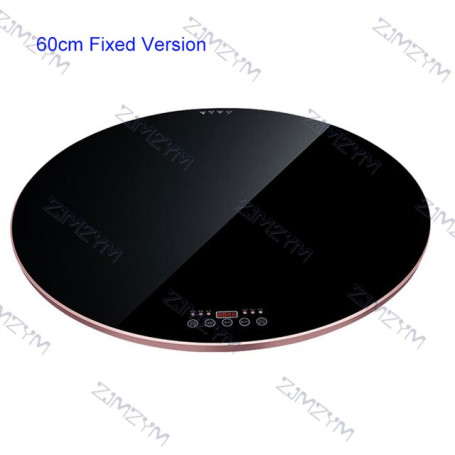 Rotating Food Insulation Warmer Board 300W Thermostat Electric Hot Plate Quick Defrosting Heat Conducting Plate Touch Screen