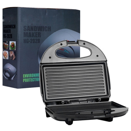 Electric Mini Sandwich Maker Grill Panini Non-Stick Pan Waffle Toaster Cake Breakfast Machine Barbecue Steak Frying Oven EU