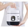 1.2L Mini Rice Cooker 2 Layers Steamer Multifunction Cooking Pot Electric Insulation Heating Cooker Food Container Lunch Box