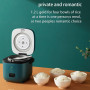 Mini Electric Cooker for 1-3 People Household Function Large Capacity Electric Cooker Portable Multi Range Kitchen Appliance