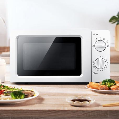 Kitchen Microwave Oven 17L Household Small Electric Oven for Hot Food Hot Dishes Kitchen Appliances 700W 220V 6-gear
