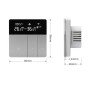 WiFi Smart Thermostat Temperature Controller，100-240 V Tuya APP Remote Control,Work with Alexa Google Home Yandex Alice