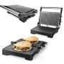 Contact Grill portable table Grill for sandwiches meat vegetable and all food healthier than other electric technology 1000W eas