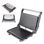 750W Electric Panini Press Sandwich Maker 110-240V Steak Grill Waffle Maker Plate Non-Stick Coating Easy Cleaning Indoor Grill