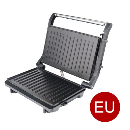 750W Electric Panini Press Sandwich Maker 110-240V Steak Grill Waffle Maker Plate Non-Stick Coating Easy Cleaning Indoor Grill