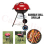 Barbecue Oven Round Outdoor Portable Folding Household Quadruped Stove Charcoal Burning Car Barbecue Rack Apple Barbecue Oven