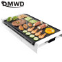 DMWD 1800W 220V Household Smokeless Barbecue Machine Non-stick Party Electric Roasting Pan BBQ Griddles For 2-8 People