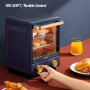 Vertical Mini Electric Oven For Home Toaster Small Breakfast Machine Bread Maker Tabletop Oven Baked Kitchen Appliances