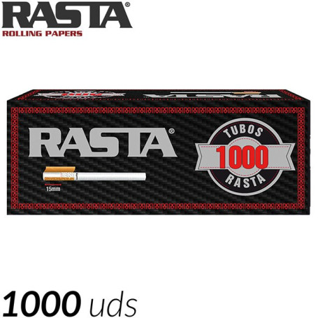 RASTA empty tubes with filter 15mm to fill 1000 to 12000 Premium cigarettes filled tobacco or others easily by machine or by han