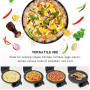 220V 2000W / 650W Kitchen Electric Crepe Maker Paratha Chapati Flat Bread Pizza Tortilla Maker Cooking Tools Appliance Bakeware