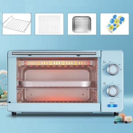 DMWD 11L Mini Electric Oven 220V Home Multifunctional Cake Bread Baking Oven Cookie Pizza Oven Household Appliances For Kitchen