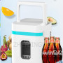 10L Small Refrigerator Home Student Cold Drink Refrigeration Appliances Fridge for Car Kitchen Travel Refrigerator Portable