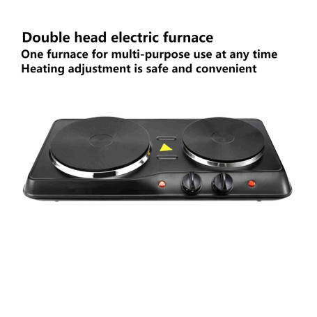 220V 1500W 1000W Household Electric Stove Embedded High-power Frying Electric Stove Double Stove Desktop Eye Electric Stove