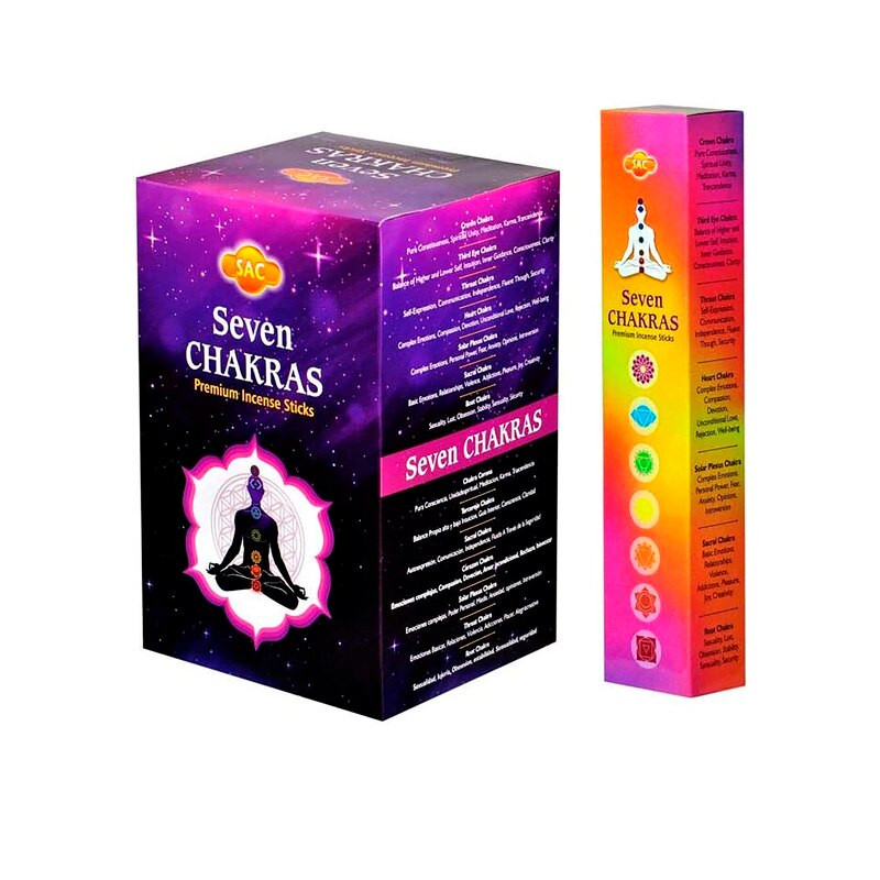 Original incense SAC Seven Chakras Crown third party Throat heart Solar