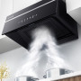 Household Large Suction Range Hood Kitchen Hood Extractor Exhaust Hood Small Vintage Kitchen Island Exhaust Fan Home Appliances
