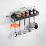 Home Appliance Kitchen Storage Organizer For Kitchen Accessories Set Drainer Cuisine Free Shipping Items Housekeeper On The Wall