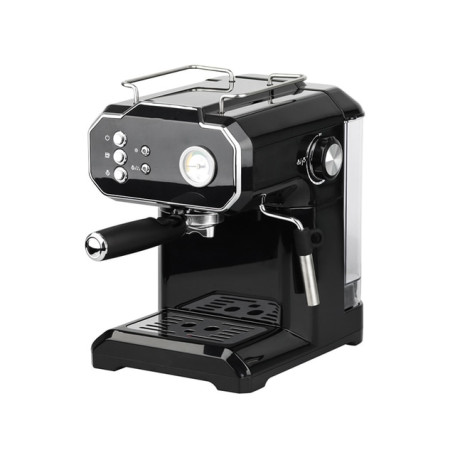 1.5L Espresso Coffee Machine With Milk Frother Household Small Automatic Electric Coffee Maker Commercial Steam