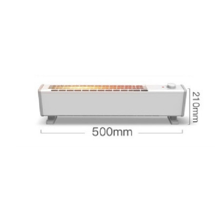 Baseboard heater household bedroom electric heating power saving speed convection heater grill stove