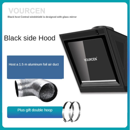 Range hood side suction household simple kitchen small large suction single stove mini range hood exhaust fan